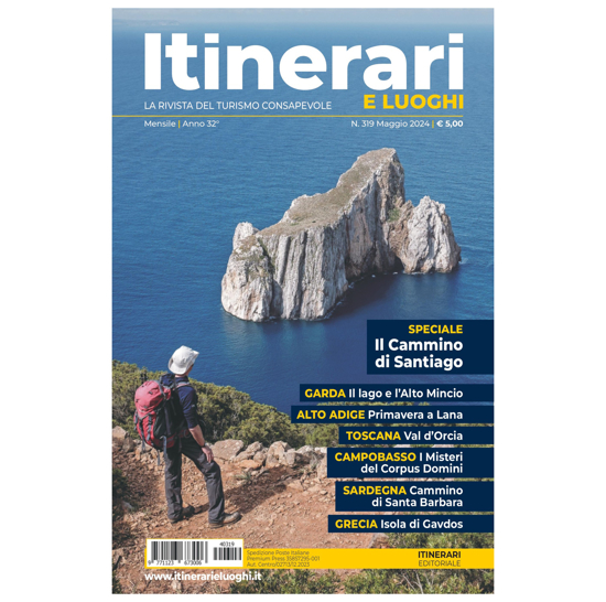Picture of ITINERARI E LUOGHI - abbonamento cartaceo estero 10 numeri